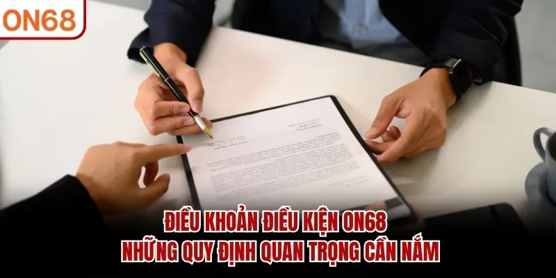 điều khoản điều kiện
